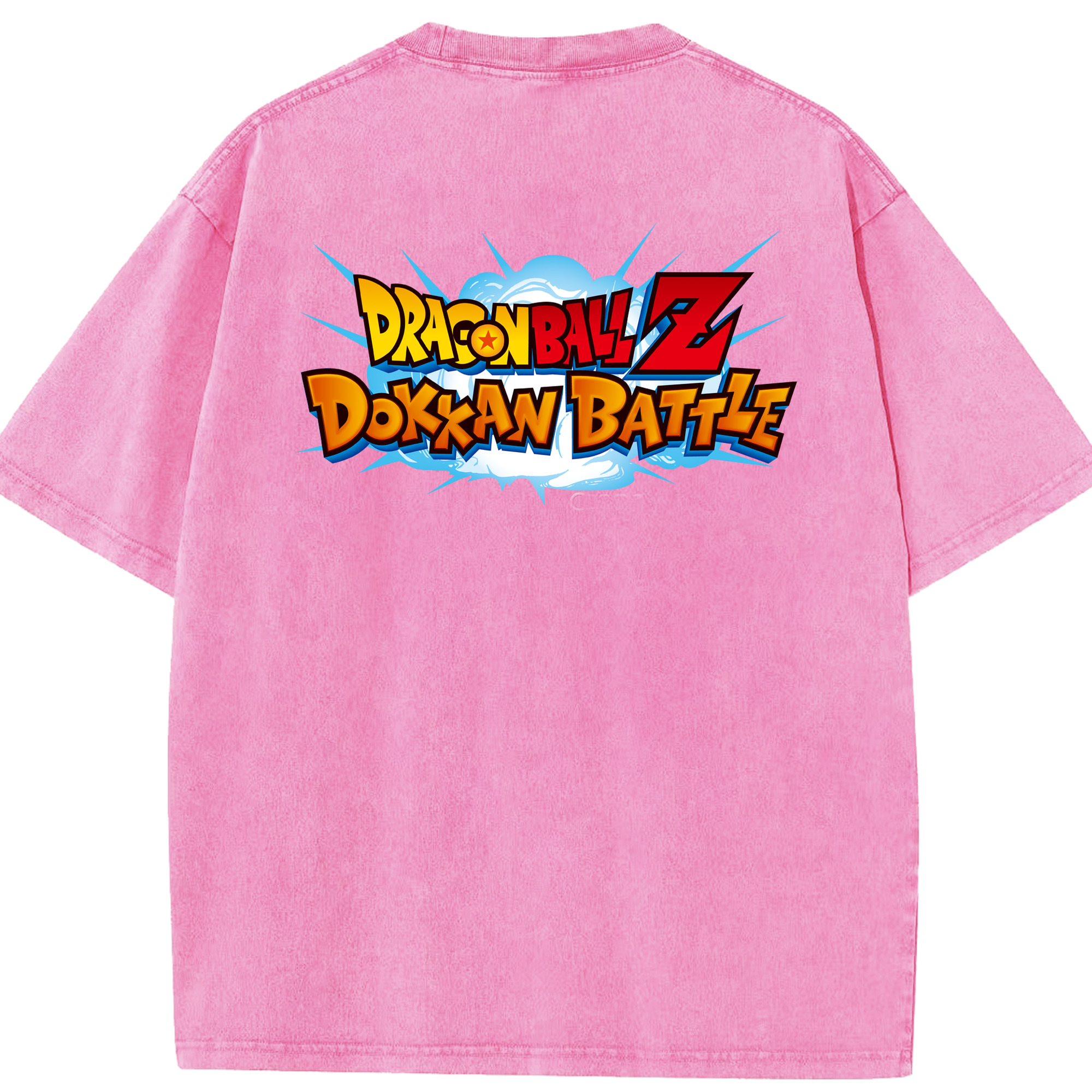 （画像用） ドラゴンボール DRAGON BALL 綿100% ヴィンテージ風 半袖Tシャツ（背面プリント）